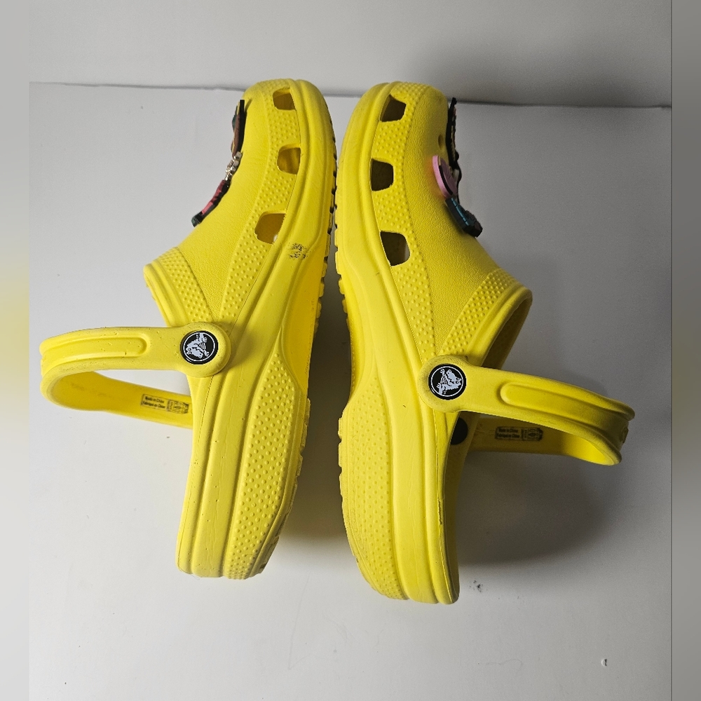 Crocs Unisex Adults Classic Clog With Jibbits Size Men 7 Women 9 - Picture 7 of 11